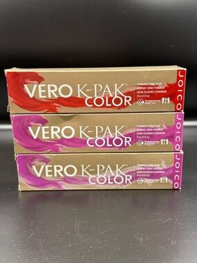 Joico Vero K-Pak Color Trio — Red & Magenta